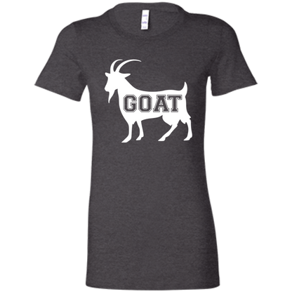 GOAT White Ladies' Favorite T-Shirt