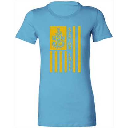 Senior Chief Flag Gold Ladies' Favorite T-Shirt