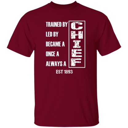 Always A Chief 5.3 oz. T-Shirt White