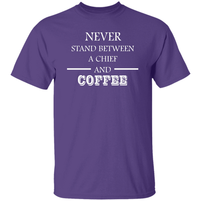 Coffee Love White Design 5.3 oz. T-Shirt