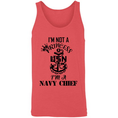 I'm not a Princess Unisex Tank