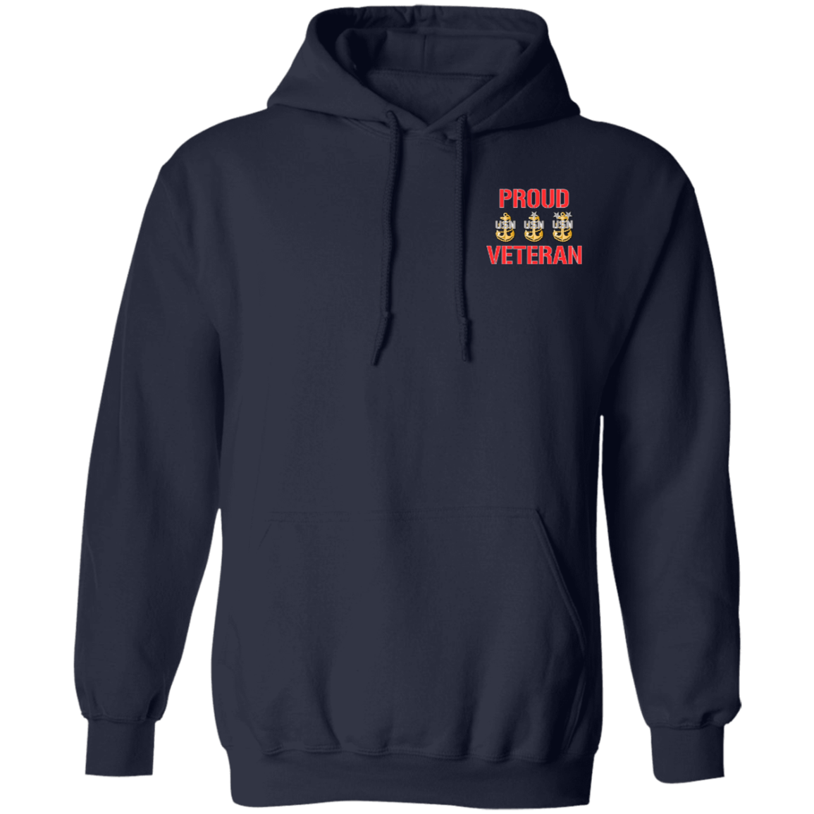 Proud Veteran FB Pullover Hoodie