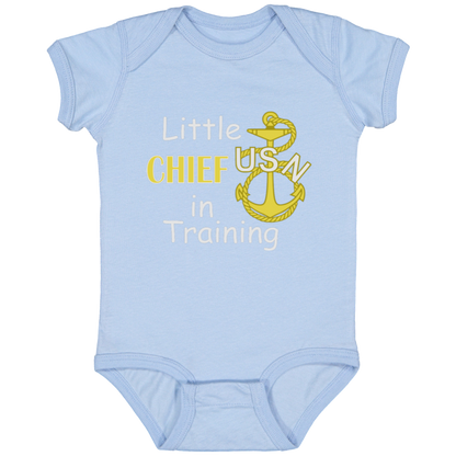 Little Chief In Training Infant Jersey Bodysuit Onsie