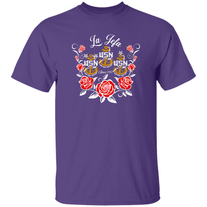 La Jefa Rose Gold 5.3 oz. T-Shirt