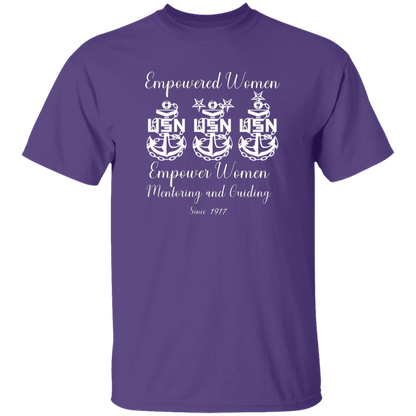 Empowered Women White Design 5.3 oz. T-Shirt
