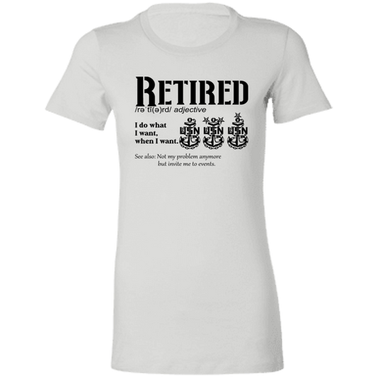 Retired Definition Ladies' Favorite T-Shirt
