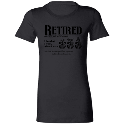 Retired Definition Ladies' Favorite T-Shirt