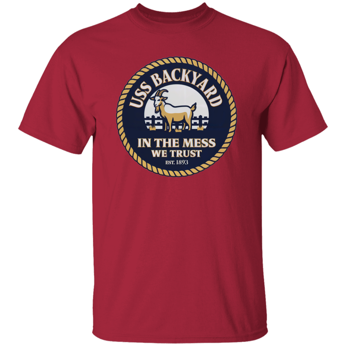 USS Backyard 5.3 oz. T-Shirt