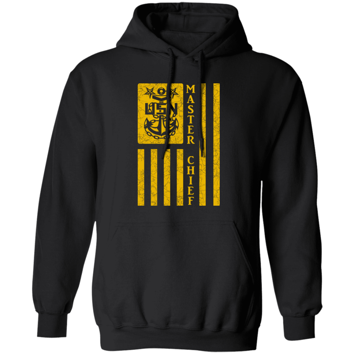 Master Chief Flag Gold Pullover Hoodie