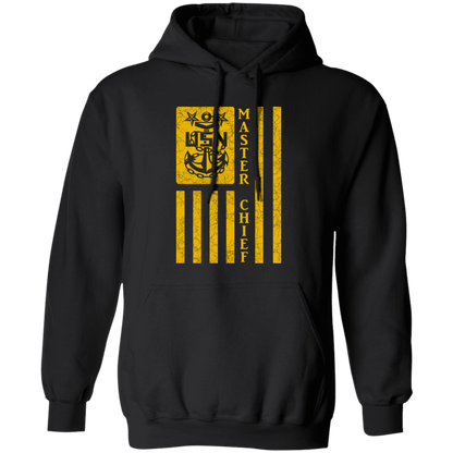 Master Chief Flag Gold Pullover Hoodie