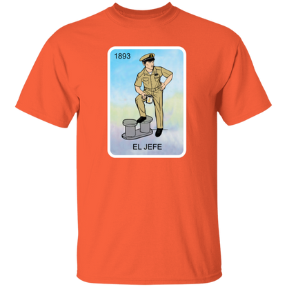 El Jefe Card 5.3 oz. T-Shirt