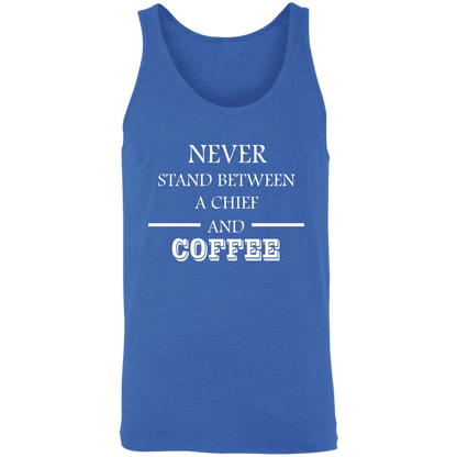 Coffee Love White Design Unisex Tank