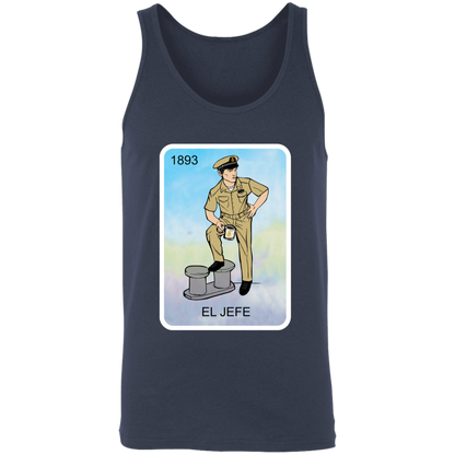 El Jefe Card Unisex Tank