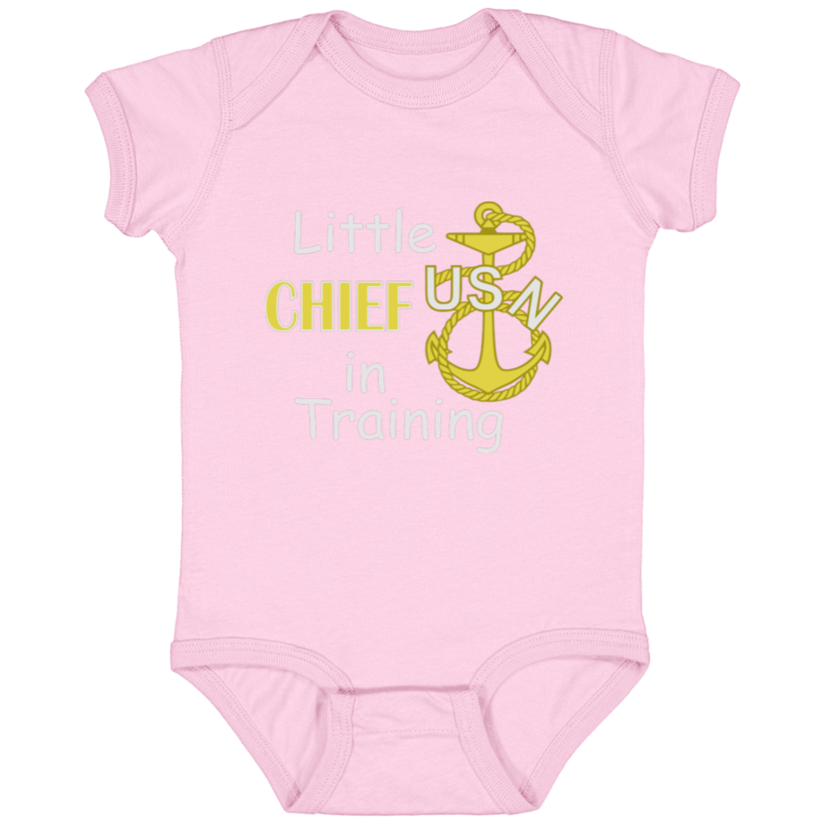 Little Chief In Training Infant Jersey Bodysuit Onsie