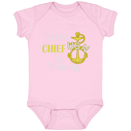 Little Chief In Training Infant Jersey Bodysuit Onsie