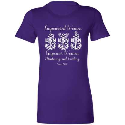 Empowered Women White Design Ladies' Favorite T-Shirt