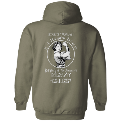 Every Wonder Woman BW Pullover Hoodie