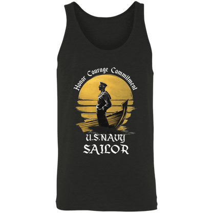 Navy Sailor Unisex Tank