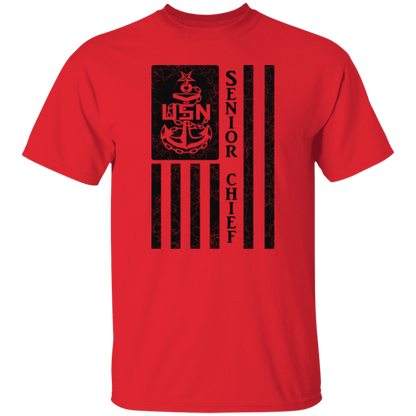Senior Chief Flag 5.3 oz. T-Shirt