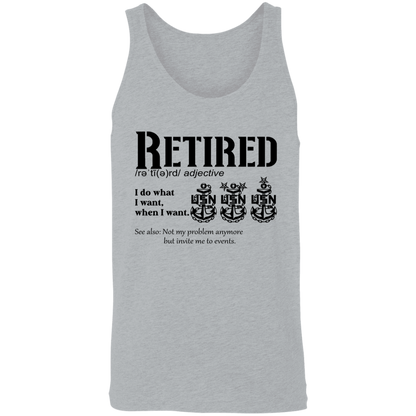Retired Definition Unisex Tank