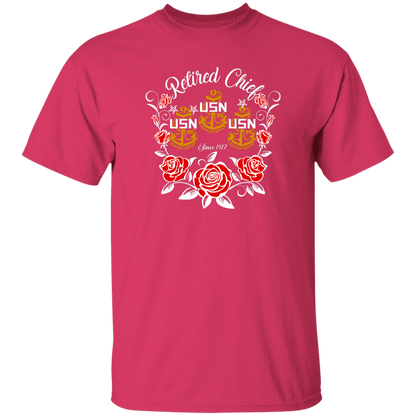 Retired Chief Rose 5.3 oz. T-Shirt