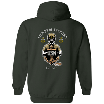Keepers of Tradition W Zip Up Hooded Sweatshirt
