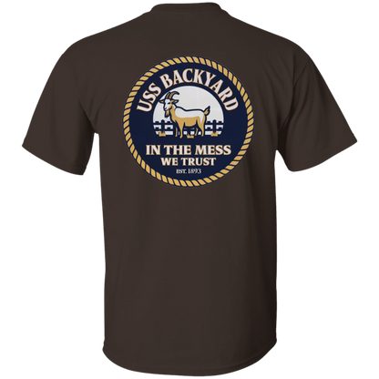 USS Backyard FB 5.3 oz. T-Shirt