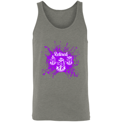 Retired Chief Purple Paint Unisex Tank