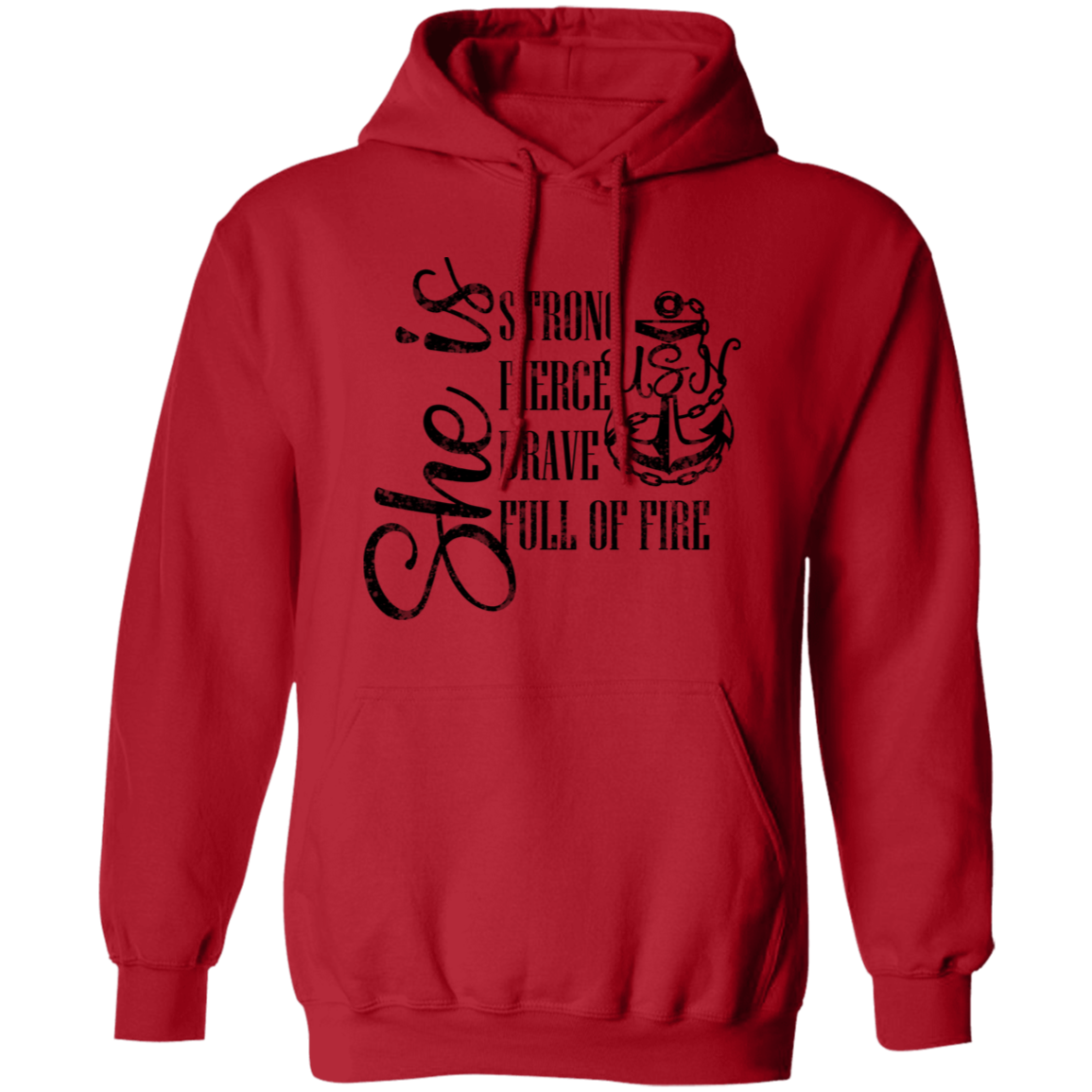 She Is Pullover Hoodie