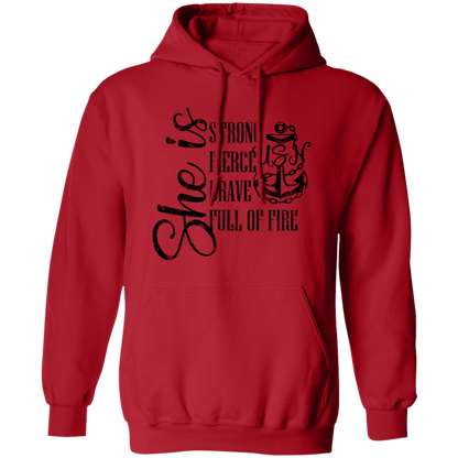 She Is Pullover Hoodie