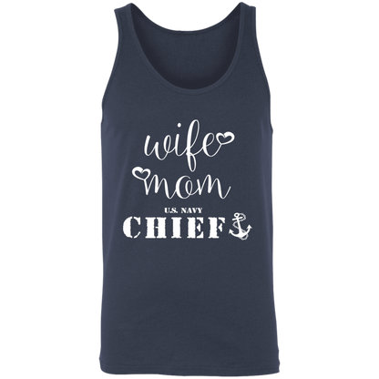 WMC White Unisex Tank