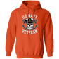 US Navy Veteran Skull Pullover Hoodie