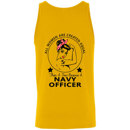 Navy Girl Officer FB Unisex Tank