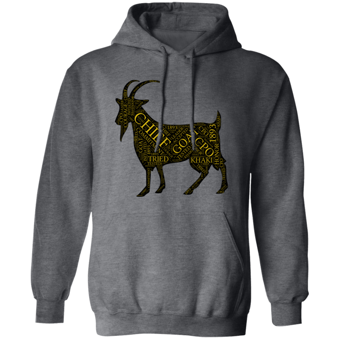 Goat Word Pullover Hoodie