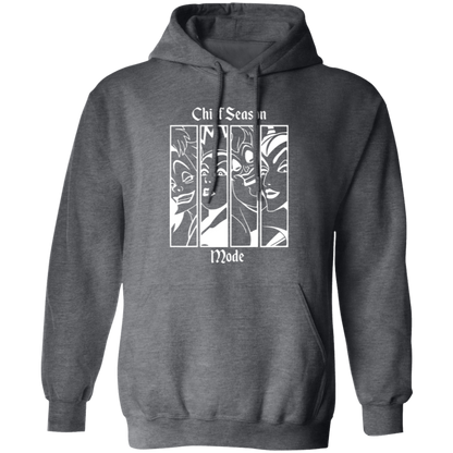 Wicked Mode White Pullover Hoodie