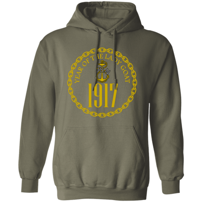 Year of the Lady Goat Gold Pullover Hoodie