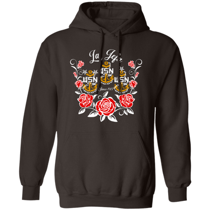 La Jefa Rose Gold Pullover Hoodie