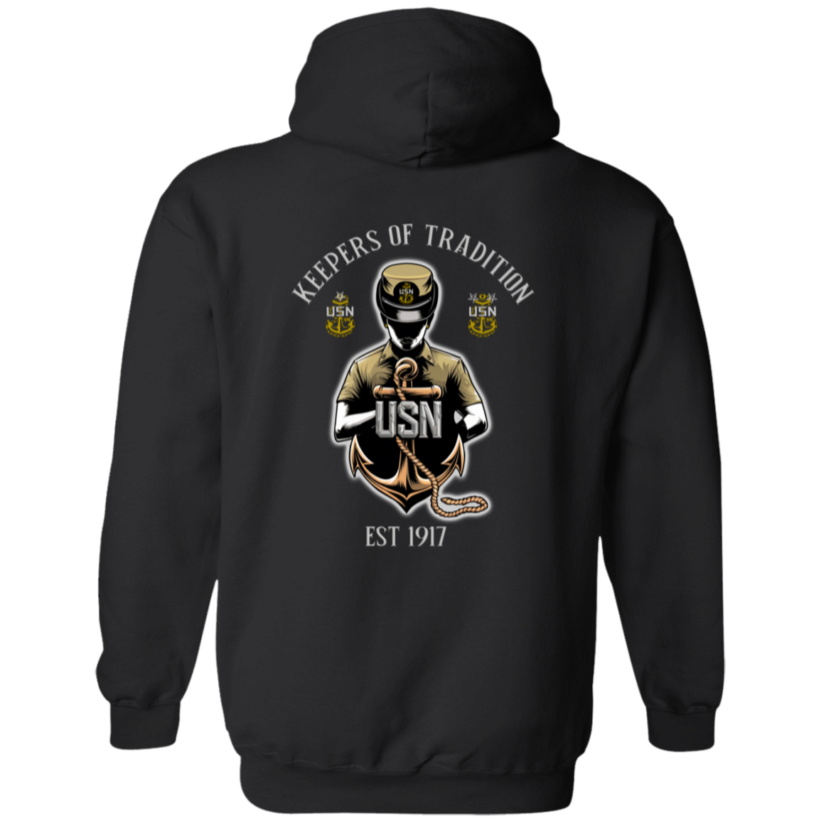 Keepers of Tradition W Zip Up Hooded Sweatshirt