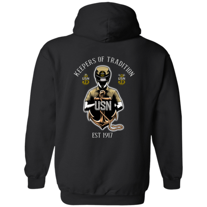 Keepers of Tradition W Zip Up Hooded Sweatshirt