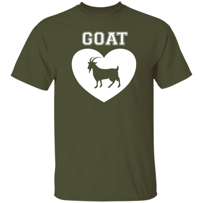 Goat Heart White 5.3 oz. T-Shirt
