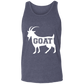 GOAT White Unisex Tank