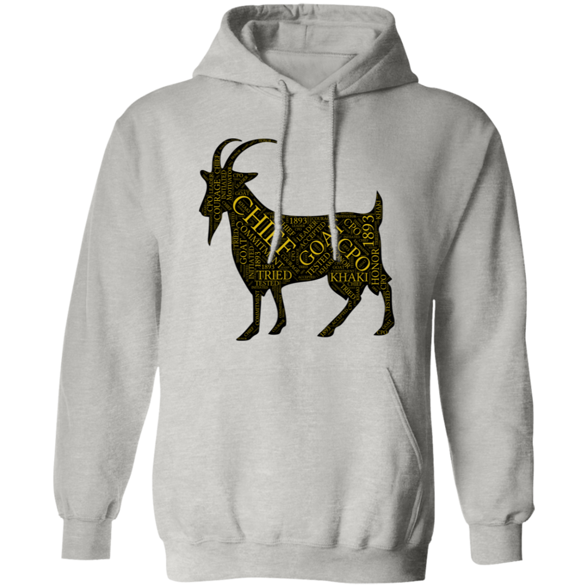 Goat Word Pullover Hoodie