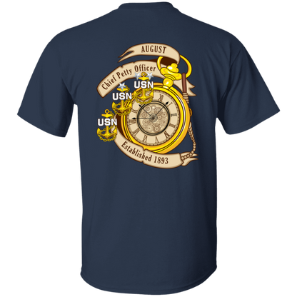August CPO Two Sides 5.3 oz. T-Shirt