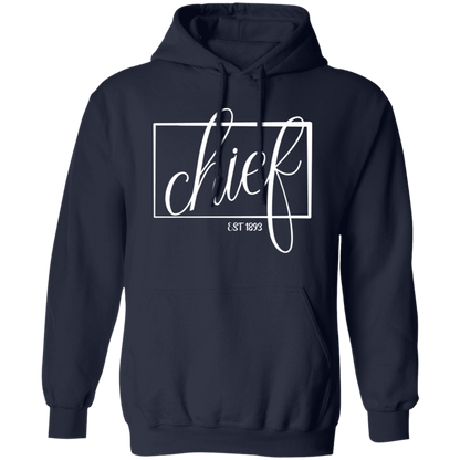 Chief 1893 White Pullover Hoodie