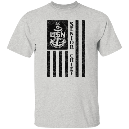 Senior Chief Flag 5.3 oz. T-Shirt
