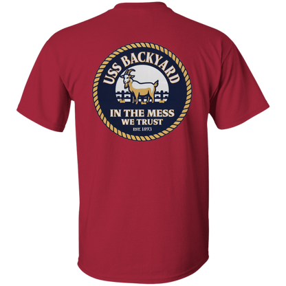 USS Backyard FB 5.3 oz. T-Shirt