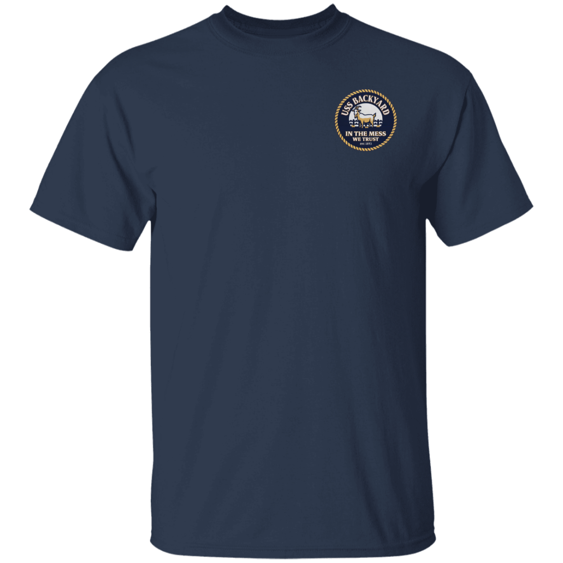 USS Backyard FB 5.3 oz. T-Shirt