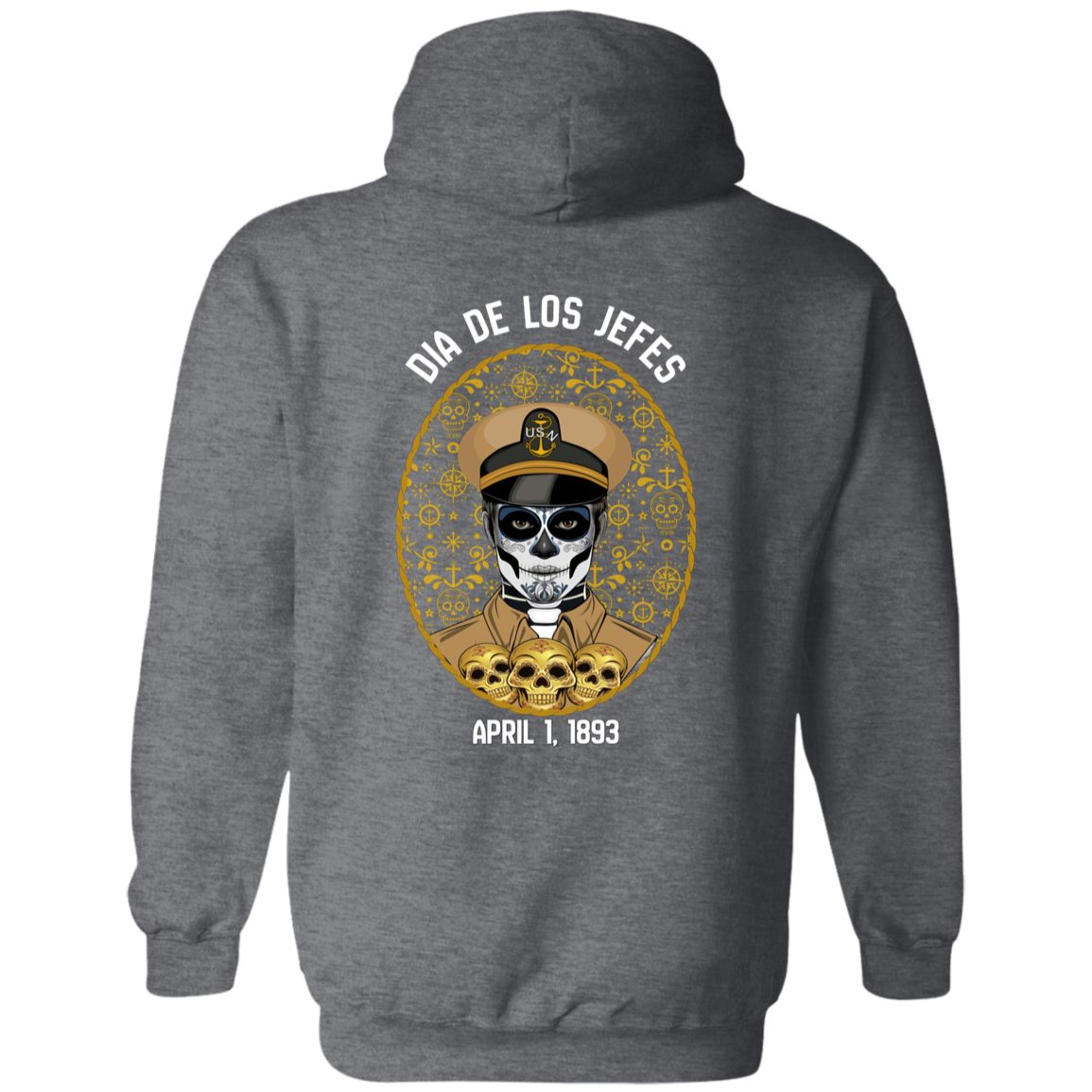 Dia De Los Jefes FB Pullover Hoodie