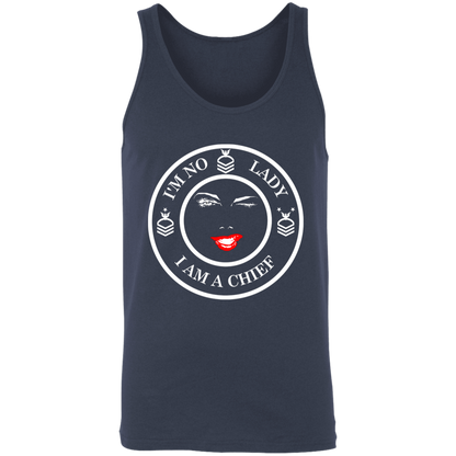I'm No Lady (White Design) Unisex Tank
