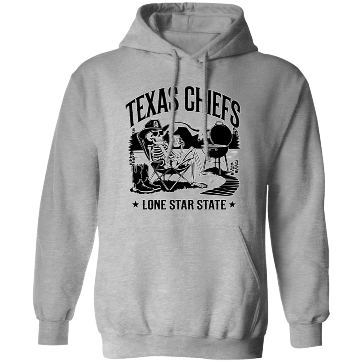 Lone Star State Texas Chiefs Pullover Hoodie